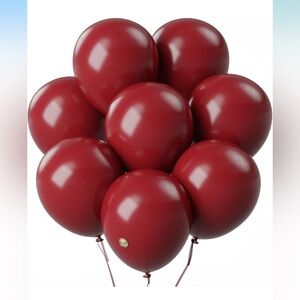 🍒4/$15 5 Pack 18” Elegant Brick Red Balloons
